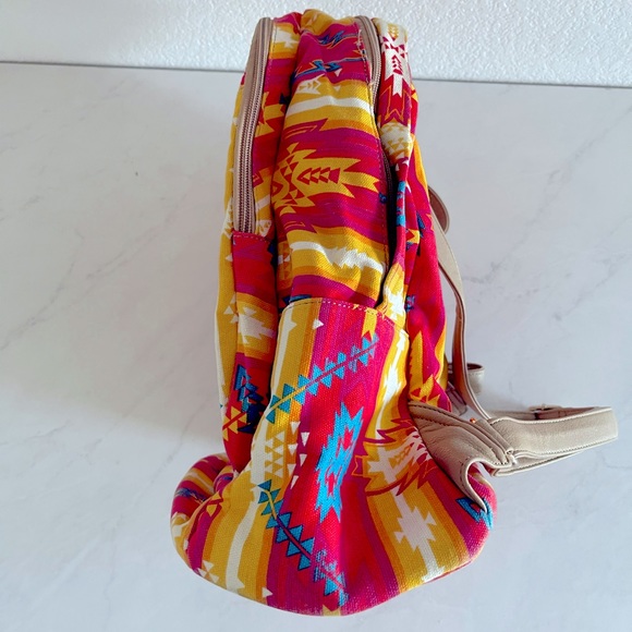 Native Print Backpack - Picture 3 of 6